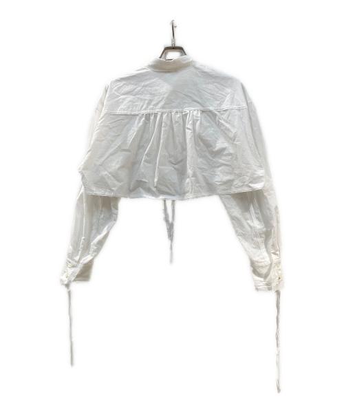 Midorikawa（ミドリカワ）Midorikawa (ミドリカワ) SHORT SHIRT/シャツ ホワイト サイズ:Freeの古着・服飾アイテム