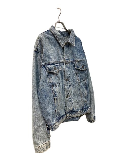 UNIVERSITY JEANSWEAR（UNIVERSITY JEANSWEAR）UNIVERSITY JEANSWEAR (UNIVERSITY JEANSWEAR) デニムジャケット インディゴ サイズ:Lの古着・服飾アイテム