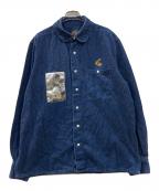 Vivienne Westwood ANGLOMANIAヴィヴィアンウエストウッドアングロマニア）の古着「デニムシャツ」｜インディゴ