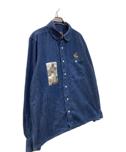 Vivienne Westwood ANGLOMANIA（ヴィヴィアンウエストウッドアングロマニア）VIVIENNE WESTWOOD ANGLOMANIA (ヴィヴィアンウエストウッドアングロマニア) デニムシャツ インディゴ サイズ:XLの古着・服飾アイテム