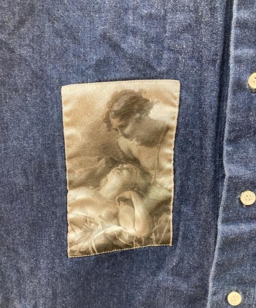 Vivienne Westwood ANGLOMANIA（ヴィヴィアンウエストウッドアングロマニア）VIVIENNE WESTWOOD ANGLOMANIA (ヴィヴィアンウエストウッドアングロマニア) デニムシャツ インディゴ サイズ:XLの古着・服飾アイテム