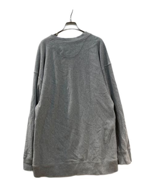 Vivienne Westwood ANGLOMANIA（ヴィヴィアンウエストウッドアングロマニア）VIVIENNE WESTWOOD ANGLOMANIA (ヴィヴィアンウエストウッドアングロマニア) オーバーサイズプリントスウェット グレー サイズ:XXLの古着・服飾アイテム