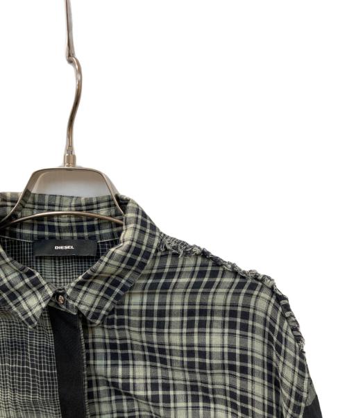 DIESEL（ディーゼル）DIESEL (ディーゼル) シャツ グリーン サイズ:XSの古着・服飾アイテム