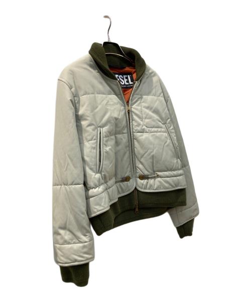 DIESEL（ディーゼル）DIESEL (ディーゼル) G-VITE GIACCIA JACKET グリーン サイズ:XSの古着・服飾アイテム