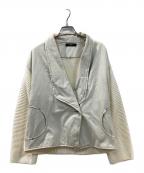 ）の古着「ニットスリーブジャケット」｜アイボリー