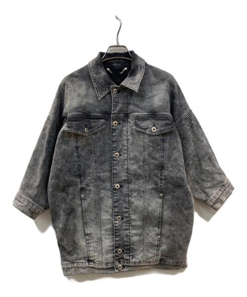 DIESEL（ディーゼル）DIESEL (ディーゼル) デニムジャケット ブラック サイズ:XSの古着・服飾アイテム