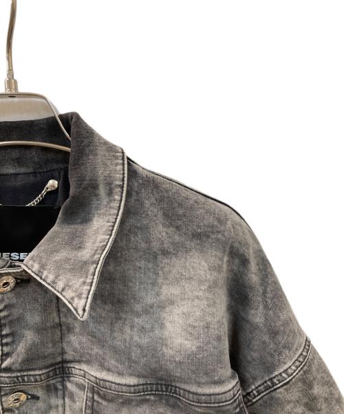 DIESEL（ディーゼル）DIESEL (ディーゼル) デニムジャケット ブラック サイズ:XSの古着・服飾アイテム
