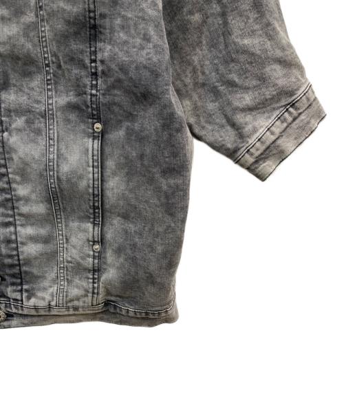 DIESEL（ディーゼル）DIESEL (ディーゼル) デニムジャケット ブラック サイズ:XSの古着・服飾アイテム