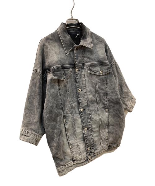 DIESEL（ディーゼル）DIESEL (ディーゼル) デニムジャケット ブラック サイズ:XSの古着・服飾アイテム