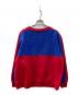 Disney STORE (ディズニーストア) 刺繍ロゴクルーネックスウェット レッド×ブルー サイズ:L：6000円