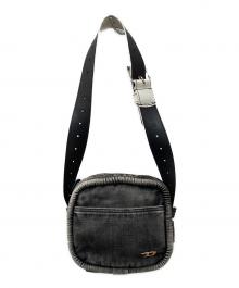 DIESEL（ディーゼル）の古着「デニムショルダーバッグ」｜ブラック