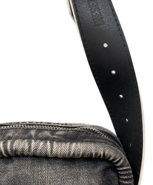 DIESEL（ディーゼル）DIESEL (ディーゼル) デニムショルダーバッグ ブラックの古着・服飾アイテム