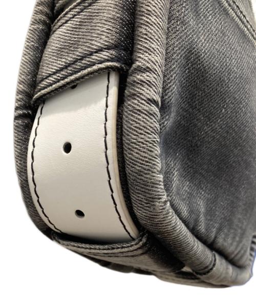 DIESEL（ディーゼル）DIESEL (ディーゼル) デニムショルダーバッグ ブラックの古着・服飾アイテム