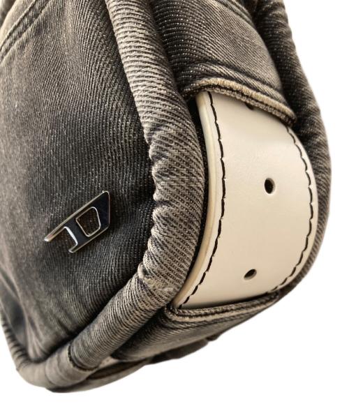 DIESEL（ディーゼル）DIESEL (ディーゼル) デニムショルダーバッグ ブラックの古着・服飾アイテム