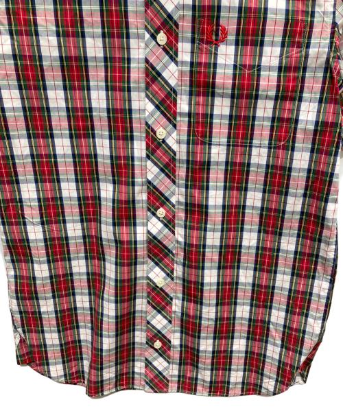 FRED PERRY（フレッドペリー）FRED PERRY (フレッドペリー) シャツ レッド サイズ:XSの古着・服飾アイテム