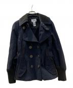 ARMANI EXCHANGEアルマーニ エクスチェンジ）の古着「トレンチコート」｜ネイビー