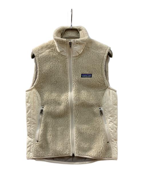 Patagonia（パタゴニア）Patagonia (パタゴニア) ボアベスト ベージュ サイズ:Sの古着・服飾アイテム