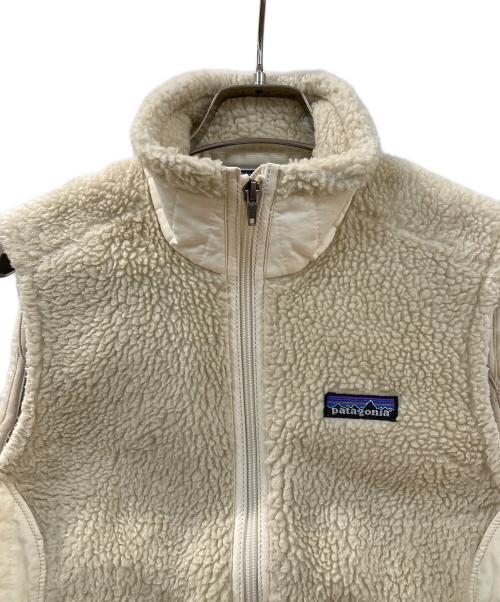 Patagonia（パタゴニア）Patagonia (パタゴニア) ボアベスト ベージュ サイズ:Sの古着・服飾アイテム