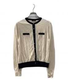 anuans（アニュアンス）の古着「ニットカーディガン」｜ベージュ