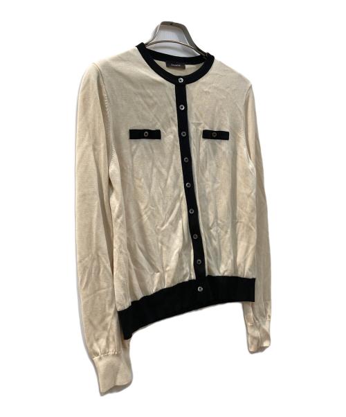 anuans（アニュアンス）anuans (アニュアンス) ニットカーディガン ベージュ サイズ:Fの古着・服飾アイテム