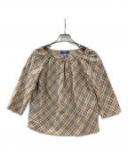 BURBERRY BLUE LABELバーバリー ブルー レーベル）の古着「ブラウス」｜ベージュ