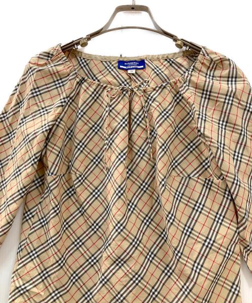 BURBERRY BLUE LABEL（バーバリー ブルー レーベル）BURBERRY BLUE LABEL (バーバリー ブルー レーベル) ブラウス ベージュ サイズ:38の古着・服飾アイテム