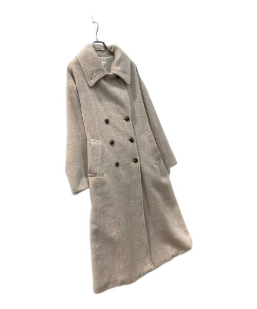 fupel（fupel）fupel (fupel) マルチウェイシャギーコート ベージュ サイズ:Mの古着・服飾アイテム