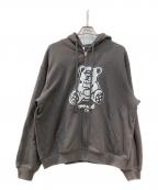 OYオーワイ）の古着「ジップパーカー」｜グレー