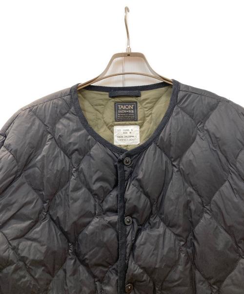 TAION（タイオン）TAION (タイオン) ダウンジャケット ブラック サイズ:Mの古着・服飾アイテム
