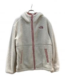 THE NORTH FACE（ザ ノース フェイス）の古着「PLAY GREEN RVS FLEECE HOODIE」｜ピンク