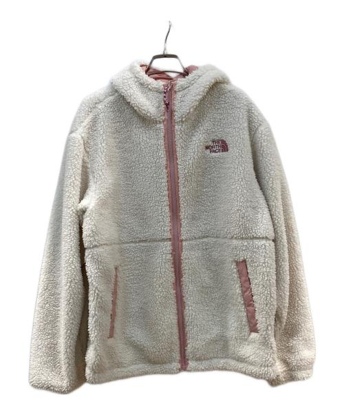 THE NORTH FACE（ザ ノース フェイス）THE NORTH FACE (ザ ノース フェイス) PLAY GREEN RVS FLEECE HOODIE ピンク サイズ:100の古着・服飾アイテム