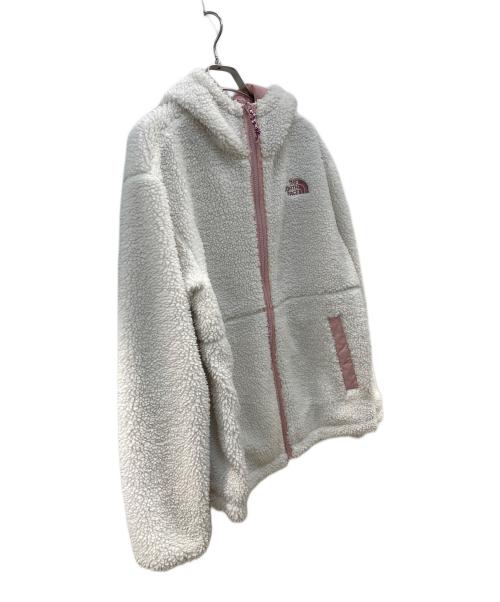 THE NORTH FACE（ザ ノース フェイス）THE NORTH FACE (ザ ノース フェイス) PLAY GREEN RVS FLEECE HOODIE ピンク サイズ:100の古着・服飾アイテム