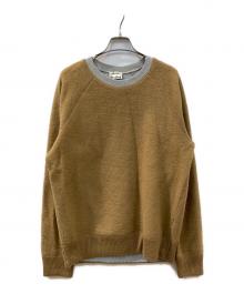 Acne studios（アクネ ストゥディオズ）の古着「COLLEGE REVERSE スウェット」｜ブラウン