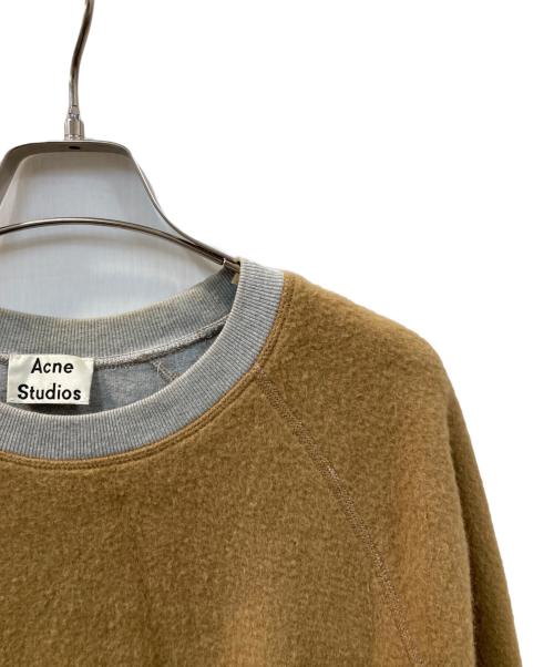 Acne studios（アクネ ストゥディオズ）ACNE STUDIOS (アクネ ストゥディオズ) COLLEGE REVERSE スウェット ブラウン サイズ:XSの古着・服飾アイテム