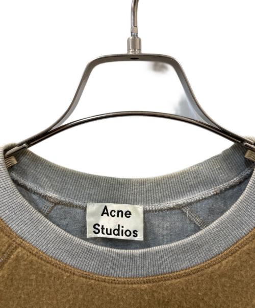 Acne studios（アクネ ストゥディオズ）ACNE STUDIOS (アクネ ストゥディオズ) COLLEGE REVERSE スウェット ブラウン サイズ:XSの古着・服飾アイテム