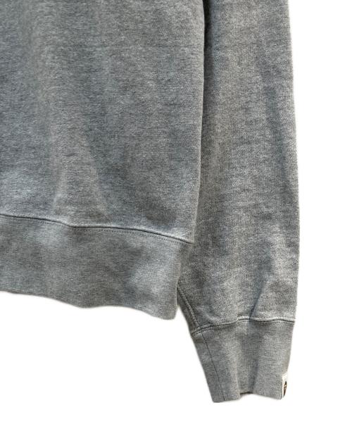 A BATHING APE（アベイシングエイプ）A BATHING APE (ア ベイシング エイプ) BABYMILOクルーネックスウェット グレー サイズ:Lの古着・服飾アイテム
