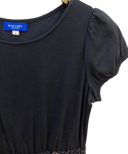 BLUE LABEL CRESTBRIDGE（ブルーレーベルクレストブリッジ）BLUE LABEL CRESTBRIDGE (ブルーレーベルクレストブリッジ) ワンピース ネイビー サイズ:38の古着・服飾アイテム