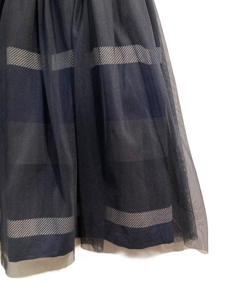 BLUE LABEL CRESTBRIDGE（ブルーレーベルクレストブリッジ）BLUE LABEL CRESTBRIDGE (ブルーレーベルクレストブリッジ) ワンピース ネイビー サイズ:38の古着・服飾アイテム