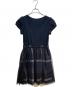 BLUE LABEL CRESTBRIDGE (ブルーレーベルクレストブリッジ) ワンピース ネイビー サイズ:38：4000円