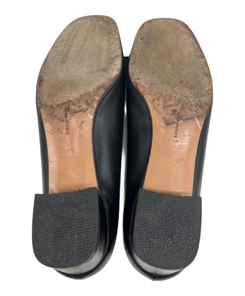 Salvatore Ferragamo（サルヴァトーレ フェラガモ）Salvatore Ferragamo (サルヴァトーレ フェラガモ) ヴァラパンプス ブラック サイズ:6の古着・服飾アイテム