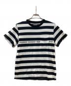 NEIGHBORHOOD×FRAGMENT DESIGNネイバーフッド×フラグメントデザイン）の古着「Tシャツ」｜ブラック×ホワイト