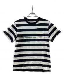 NEIGHBORHOOD×FRAGMENT DESIGN（ネイバーフッド×フラグメントデザイン）の古着「Tシャツ」｜ブラック×ホワイト