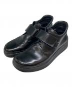 PRADAプラダ）の古着「レザーシューズ」｜ブラック