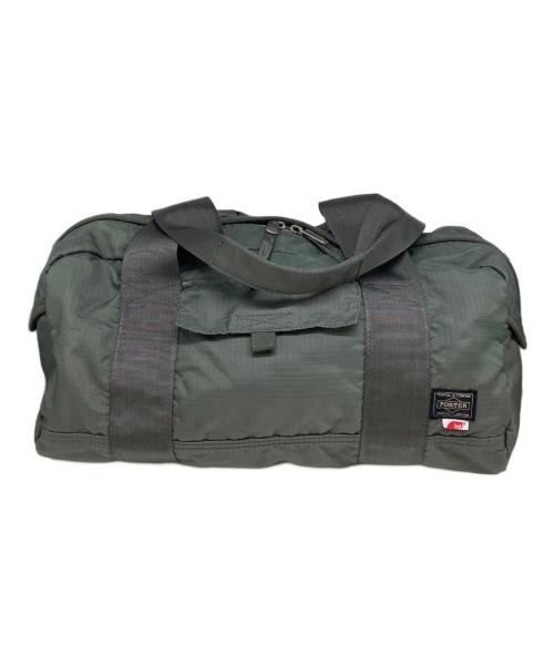 PORTER（ポーター）PORTER (ポーター) TMT (ティーエムティー) ミニボストンバッグ グリーンの古着・服飾アイテム