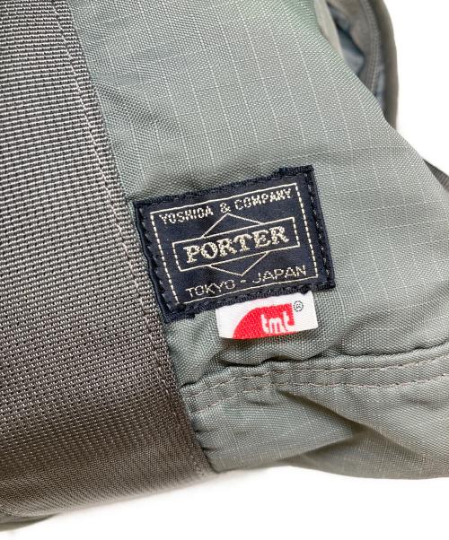 PORTER（ポーター）PORTER (ポーター) TMT (ティーエムティー) ミニボストンバッグ グリーンの古着・服飾アイテム