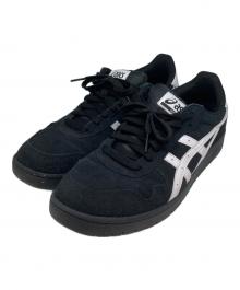 asics（アシックス）の古着「JAPAN PRO スエードスニーカー」｜ブラック
