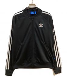 adidas（アディダス）の古着「トラックジャケット」｜ブラック