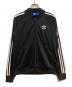 adidas（アディダス）の古着「トラックジャケット」｜ブラック