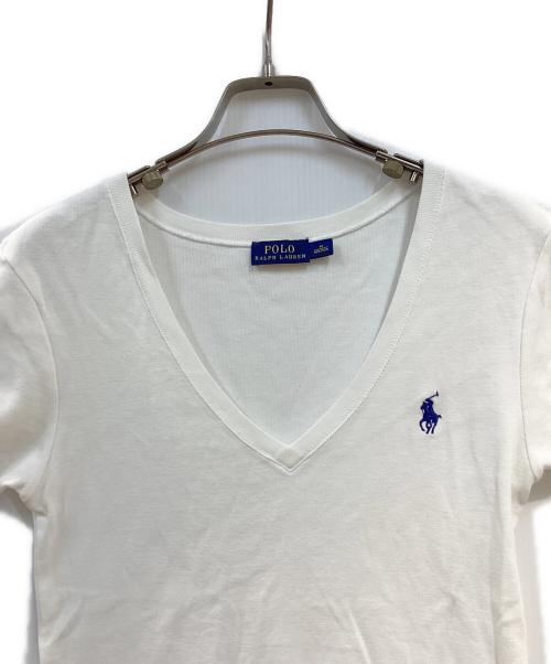 POLO RALPH LAUREN（ポロ・ラルフローレン）POLO RALPH LAUREN (ポロ・ラルフローレン) Tシャツ ホワイト サイズ:Mの古着・服飾アイテム