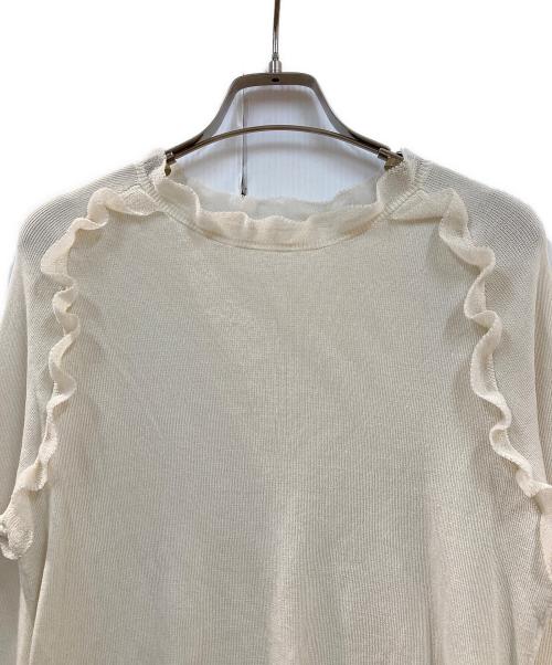 IENA（イエナ）IENA (イエナ) Frill Compactプルオーバー アイボリー サイズ:ーの古着・服飾アイテム